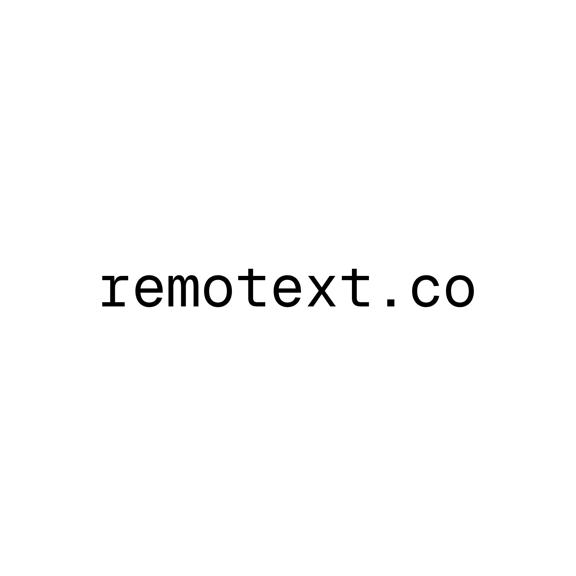 Remotext logo