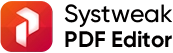 Systweak PDF Editor logo