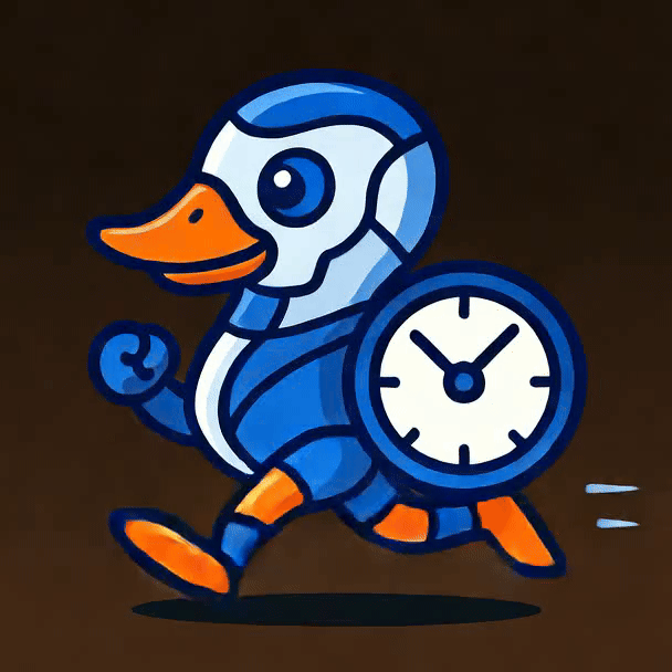 Time-Quacker 🦆 logo